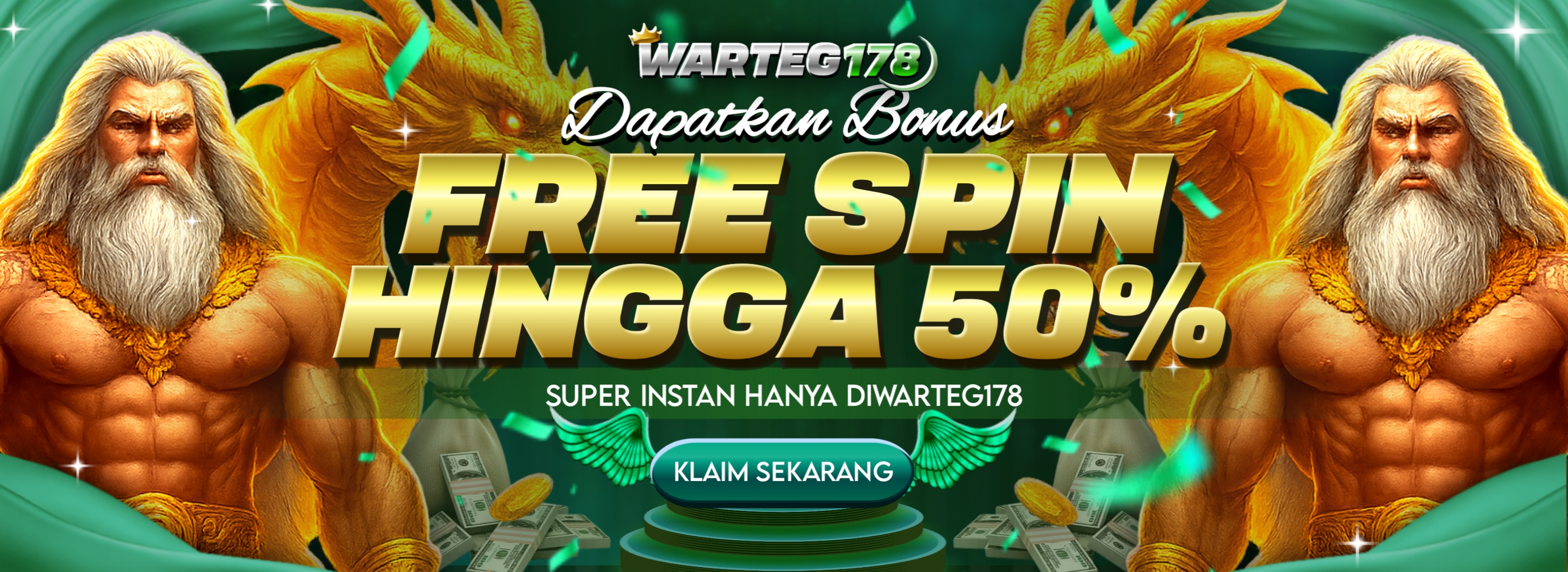 BONUS FREE SPIN 50%